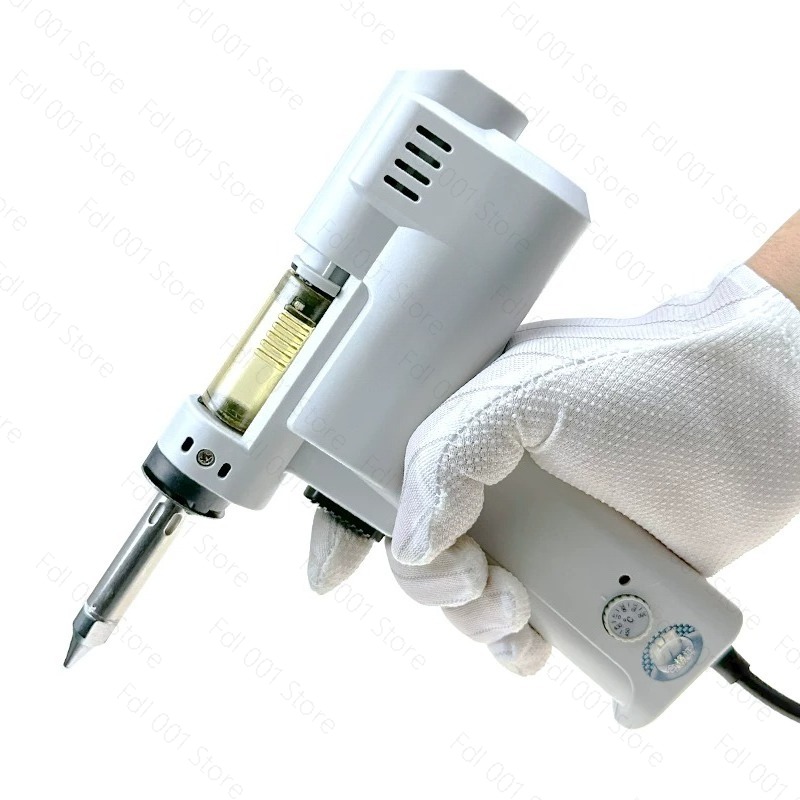 Desoldering Gun Vacuum Electric - Doppelpumpen-Elektrische Entlötpistole 100W Elektrischer Vakuum-Lötsauger Bleifreies