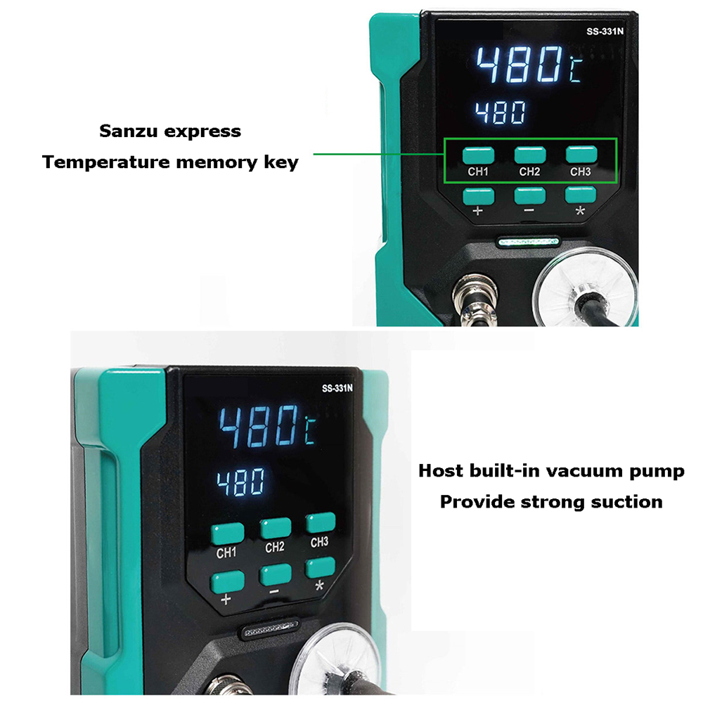 SS-331NH ESD LCD Digitale Elek – Desoldering Gun Vacuum Electric Bewertung und Preis