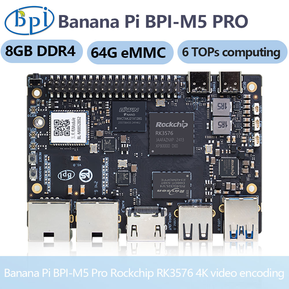 Banana Pi Bpi-m5 Pro Rockchip  – Banana Pi Bpi-M5 Bewertung und Preis