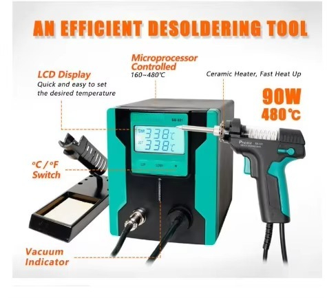 ESD-sichere SS-331H Digitale E – Desoldering Gun Vacuum Electric Bewertung und Preis